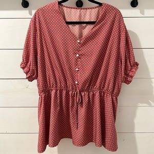SHEIN | Polka Dot Blouse